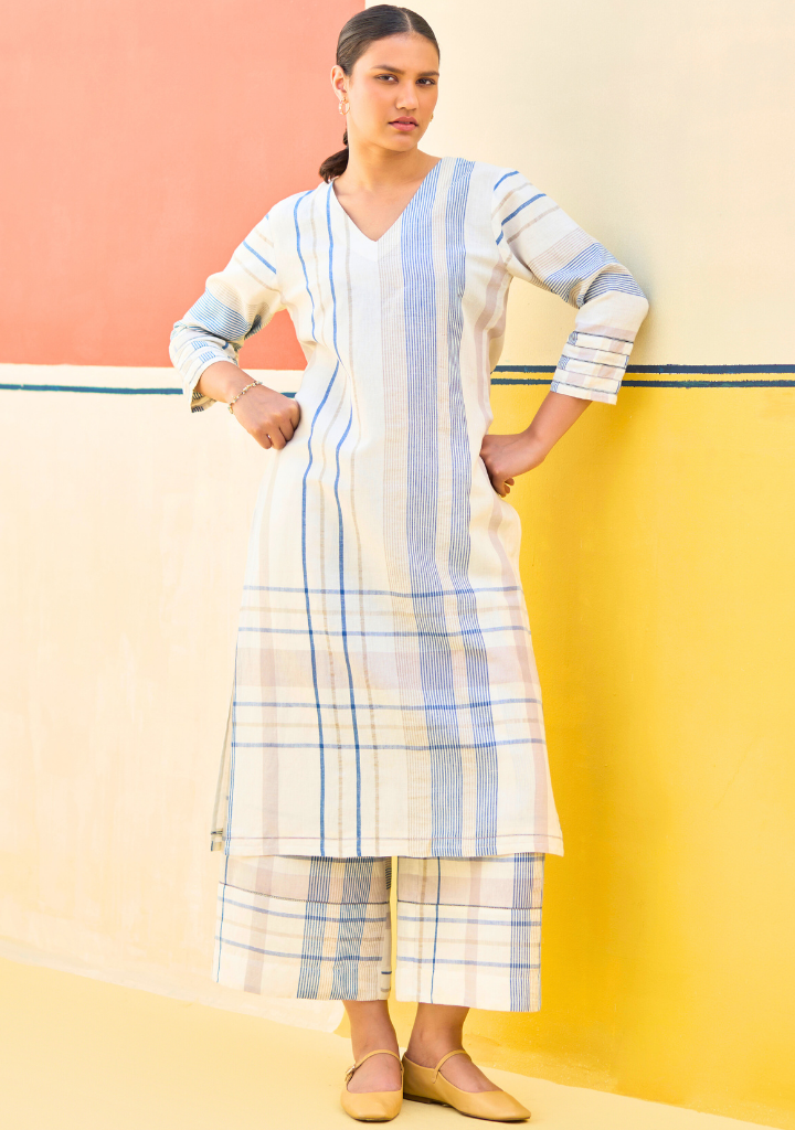 Misa-Check-Kurta-Ivory-A.png