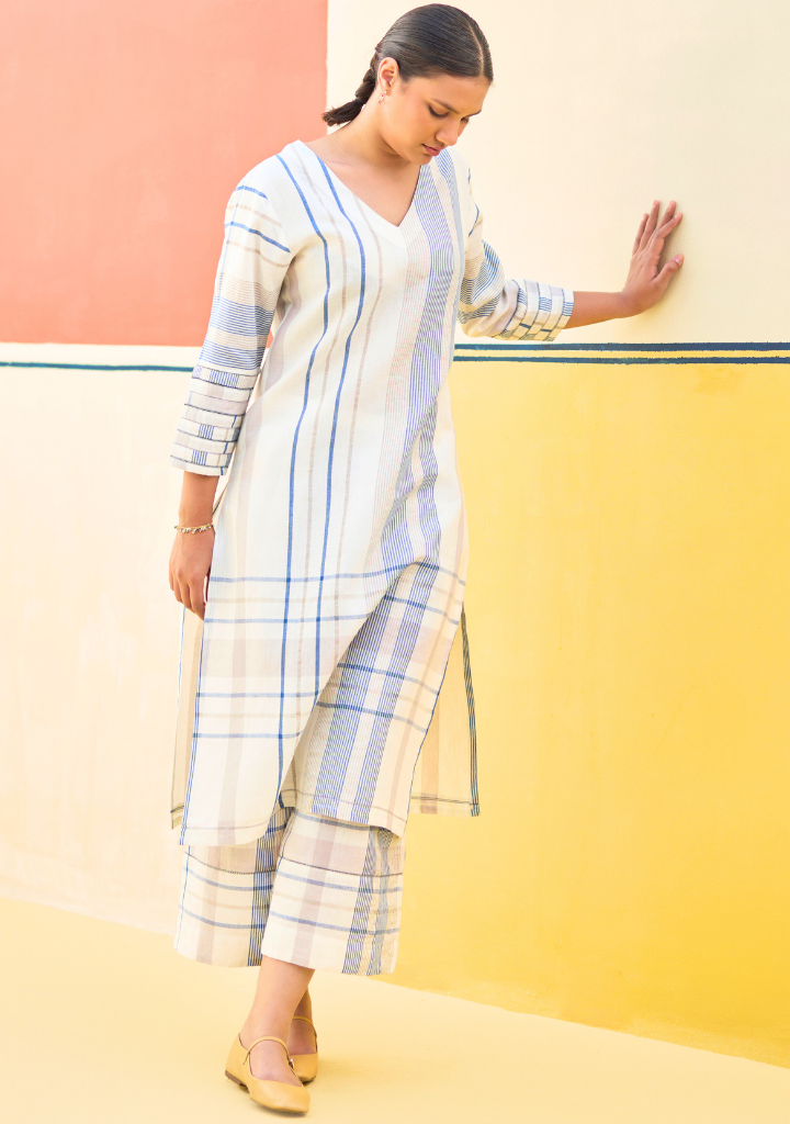 Misa-Check-Kurta-Ivory-F.png