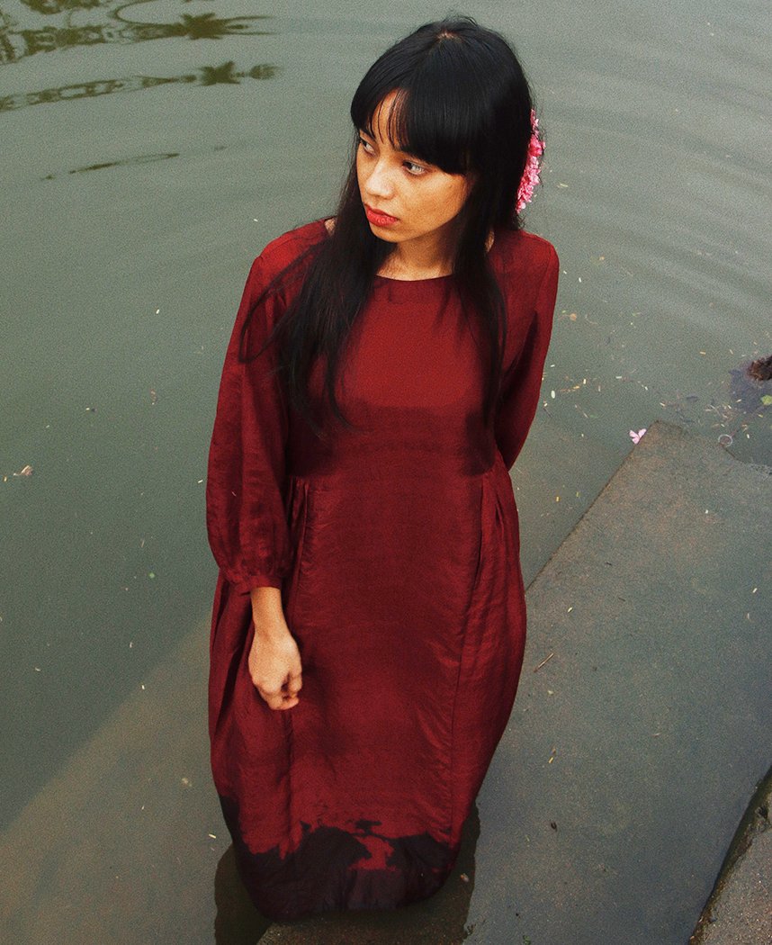 Merlot Flare Dress